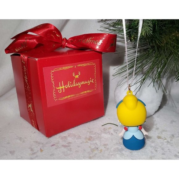 Cinderella Christmas Tree Ornament - Comes in Gift Box w/ Christmas Bow - Picture 2 of 2